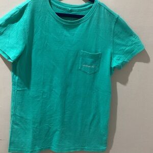 Vineyard Vines Aqua Short Sleeve Tee
